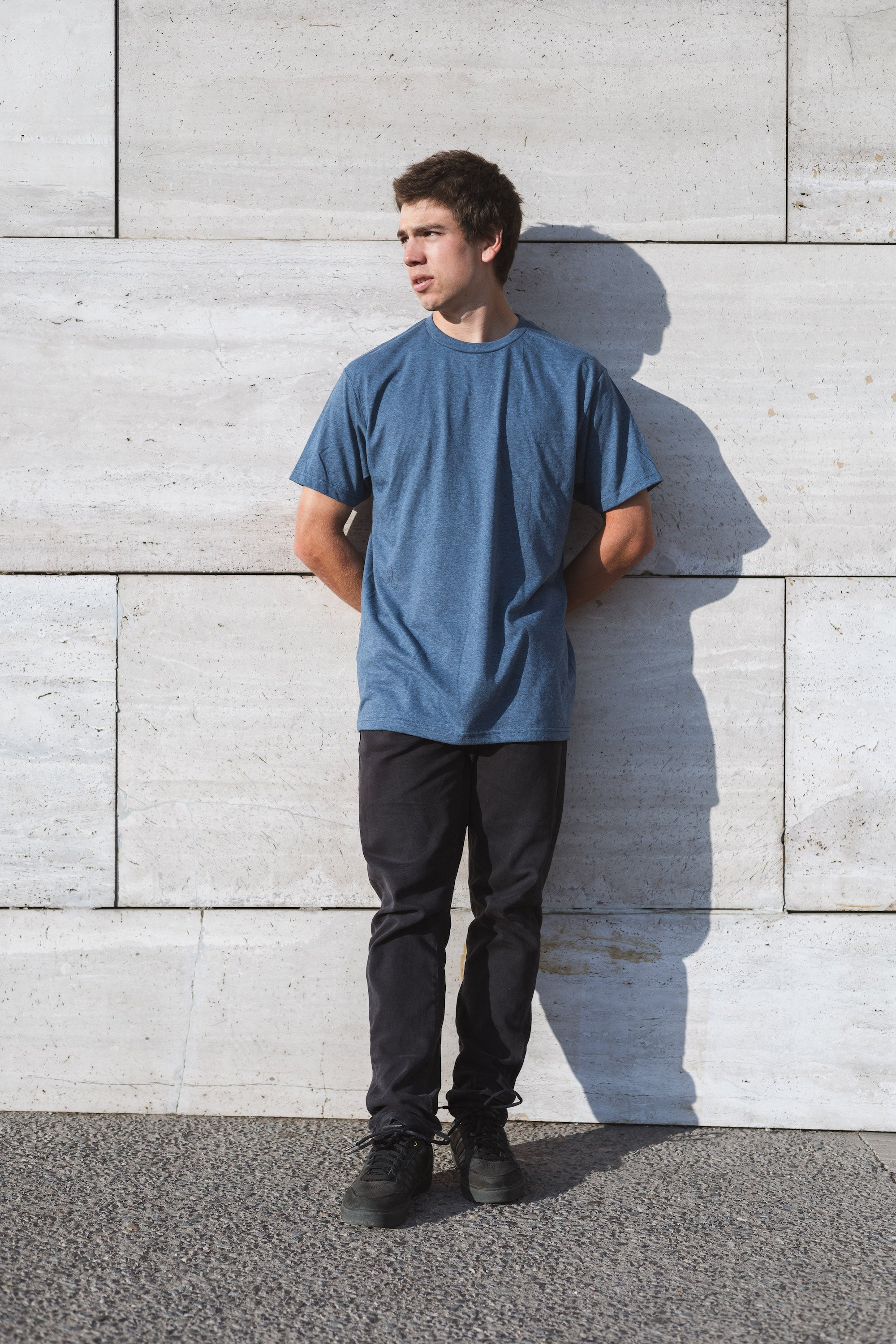 Polera One Society BASICS® Azul